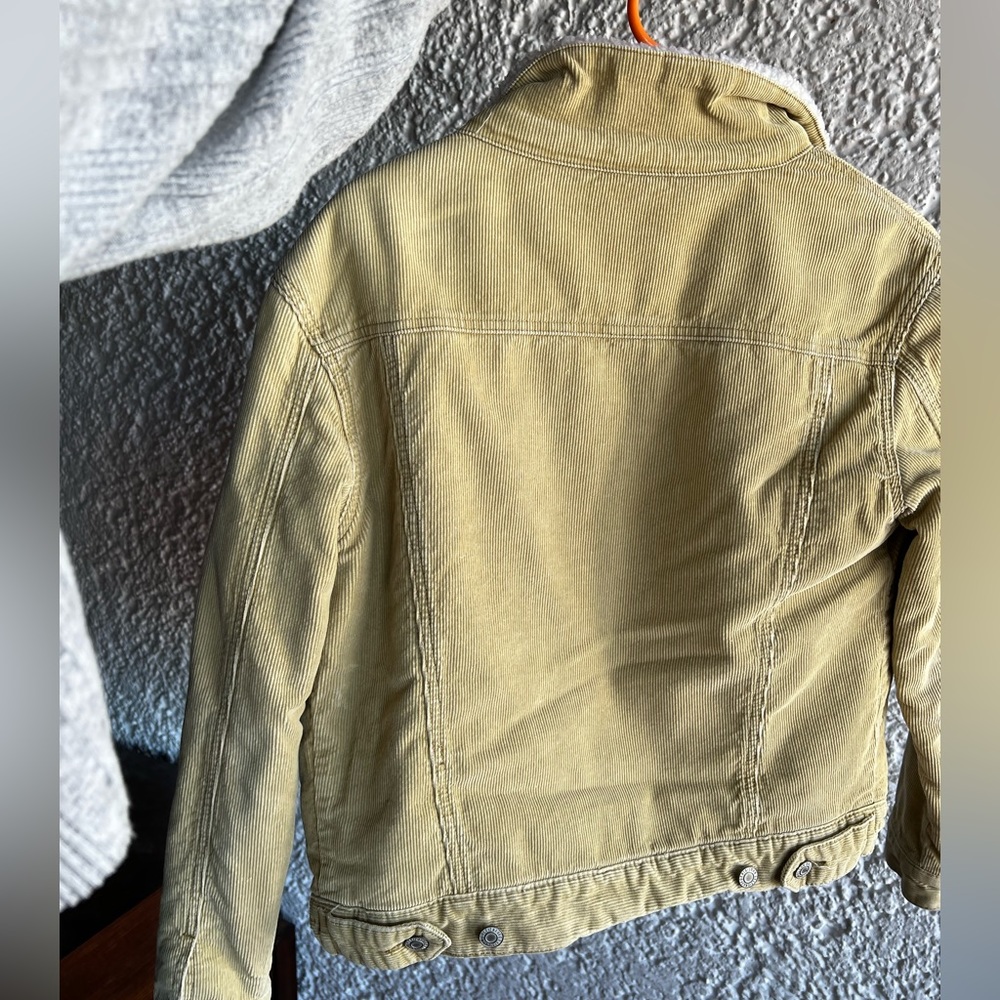 Brandy Melville Corduroy Sherpa Jacket